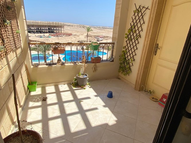 2-ložnicový apartmán se zahrádkou ve Veranda-Hurghada-Egypt